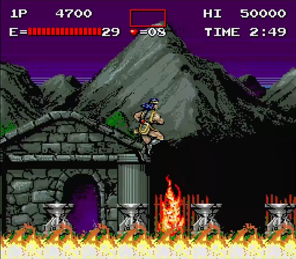 Haunted Castle - геймплей игры Arcade